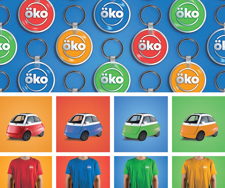 Brand Identity, Tanner Garniss, Branding, Brand Identity, OKO Car Sharing